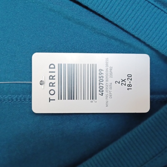 Torrid Jersey Bodycon Dress sz 2x (18-20) - Picture 4 of 6